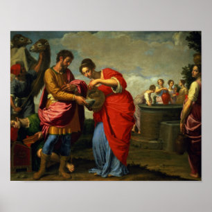のレベッカそしてEliezerよく、c.1626-27 ポスター