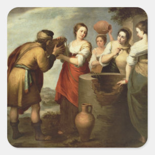 のレベッカそしてEliezerよく、c.1665 スクエアシール