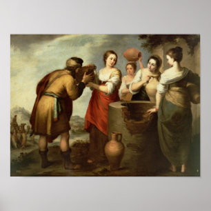のレベッカそしてEliezerよく、c.1665 ポスター