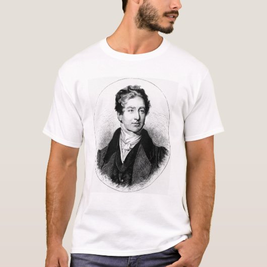 のロバート・ピールポートレート Tシャツ (正面)