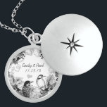 のヴィンテージ結婚ウッドペッカーズ記念日ネックレス スターリングシルバーネックレス<br><div class="desc">Keepsake Necklacesシルバーまたはスターリングシルバーのいずれかを選択</div>