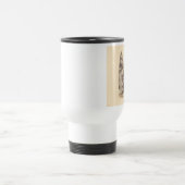 のヴィンテージ結婚ブライダルパーティ花嫁と花嫁 トラベルマグ (中央)