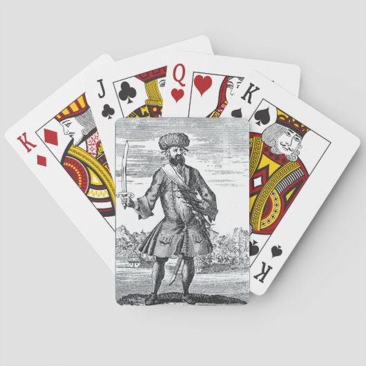 『～の一般史』から黒ひげ トランプ (裏面)