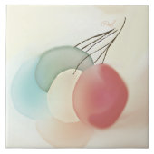 の上および遠くに タイル (正面)