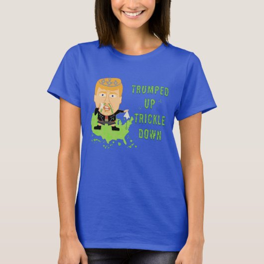 の上で切札で取られて政治反切札2016をしたたって下さい Tシャツ (正面)