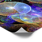 ~の上で泡立つ ポスター (角)