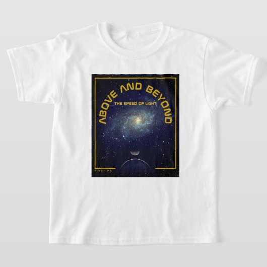 ~の上と向こう側に Tシャツ (レイダウン)