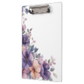 の上にピンク色の花を結婚付ける クリップボード (左)