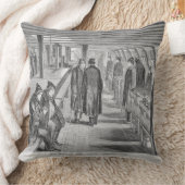 の上のデッキはに付す病院船を「結合します」 クッション (ブランケット)