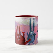 の上下 ツートーンマグカップ (中央)