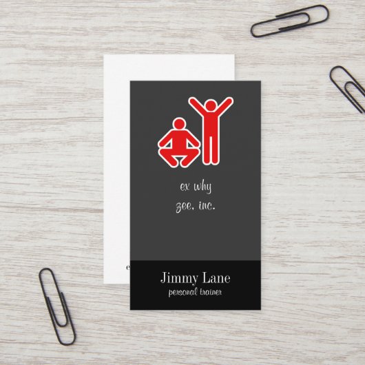 の上下 名刺 (正面/裏面インサイチュ)