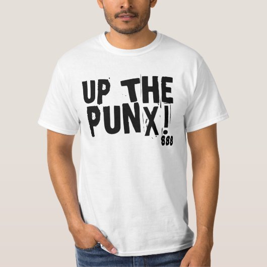 の上、PUNX! 、888 Tシャツ (正面)