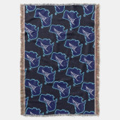 ～の下に詰め込む スローブランケット (正面縦)