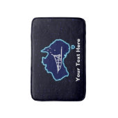 ～の下に詰め込む バスマット (正面縦)