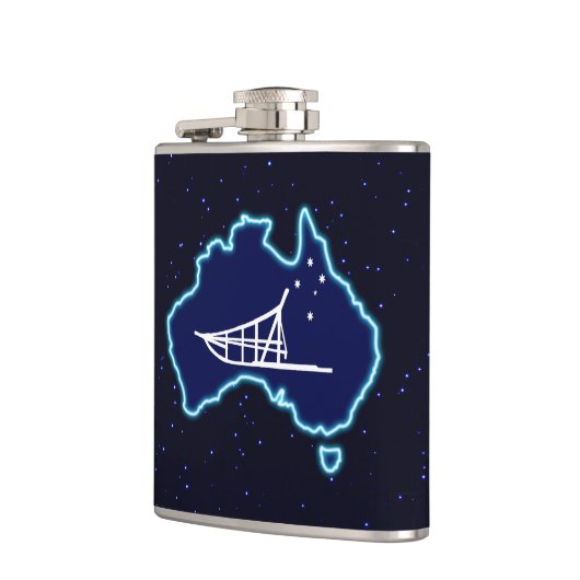 ～の下に詰め込む フラスク (左)