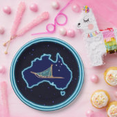 ~の下に詰め込む ペーパープレート (パーティー)