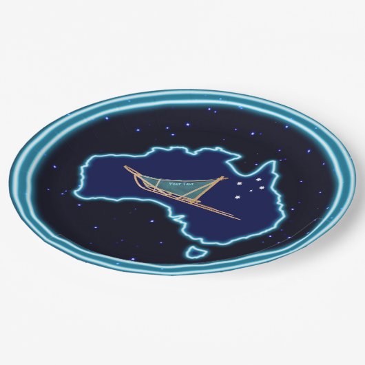 ~の下に詰め込む ペーパープレート (アングル)