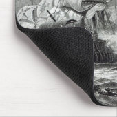 の下のウィリアムWinter前衛、 マウスパッド (コーナー)