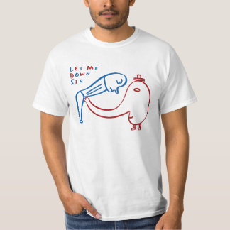 の下の私を許可して下さい Tシャツ