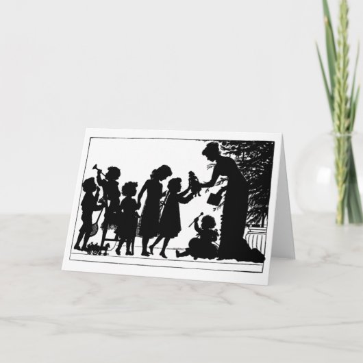 の与えクリスマスプレゼント シーズンカード (正面)