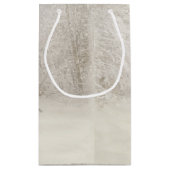 の与えクリスマス雪だるま スモールペーパーバッグ (裏面)