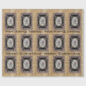 の与えハートビクトリアン過去 ラッピングペーパー (フラット)