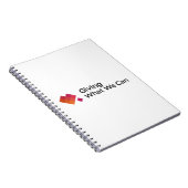 の与えロゴの幅 ノートブック (右側)