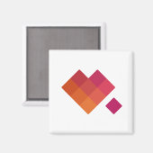 の与えロゴマーク マグネット (正面/裏面)