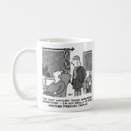 の与え花火の表示恋しく思a コーヒーマグカップ