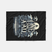 ～の世界で統一を受け入れている人々にとって一つ フリースブランケット (正面(横))