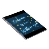 ～の中で力を受け入れる ノートブック (右側)