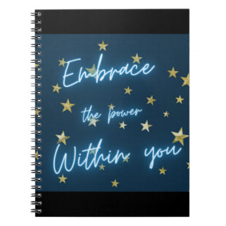 ～の中で力を受け入れる ノートブック