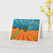 〜の中の砂漠 カード (黄色い花)