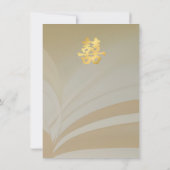 の中国の結婚抽象芸術アートの日付の保存 セーブザデート (裏面)