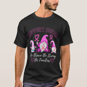 ~の乳がん戦士サポートスクワッドピンクリボン Tシャツ