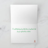 の乳癌ありがとう サンキューカード (内部)