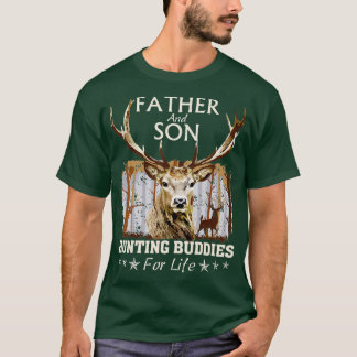 の人生の贈り物のための父と息子の狩りの仲間 Tシャツ