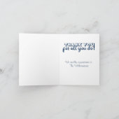 の介護者の感謝気にに感謝する カード (内部)