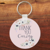 の介護者の感謝気にに感謝する キーホルダー (正面)