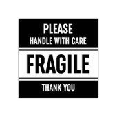 の付いた壊れ気に警告やすい ラバースタンプ (インプリント)