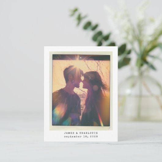 の代替結婚ゲストブック写真テンプレート (スタンド正面)