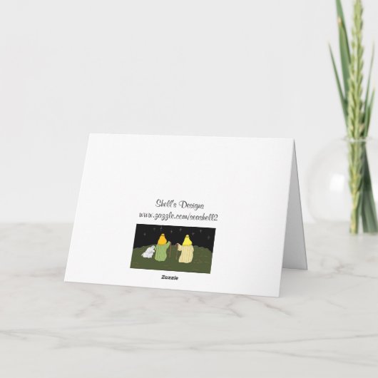 の保時計クリスマスカード シーズンカード (裏面)