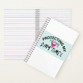 の保護時書間ノート ノートブック (内側)