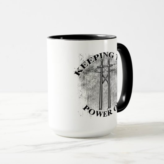 の保電源 マグカップ (正面右)