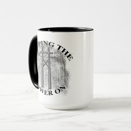 の保電源 マグカップ (正面左)