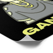 の保ITギャングおもしろいヒップホップ音楽 ポスター (角)