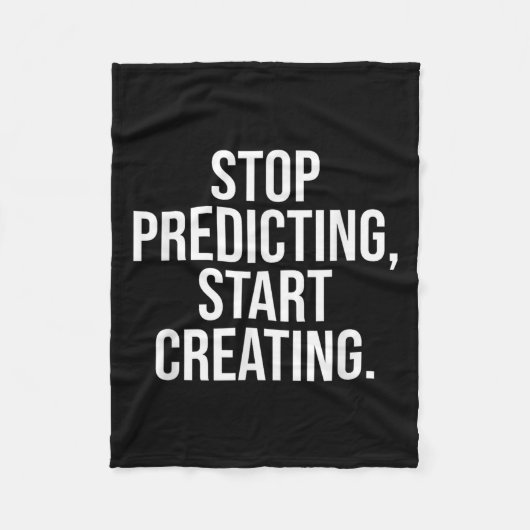 の個人インスパイア開発に対する冷静な知恵 フリースブランケット (正面)