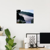 ~の偽パス橋の下に霧が漂う ポスター (ホームオフィス)