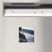 ～の偽パス橋の下に霧が漂う マグネット (インサイチュ (食洗機))