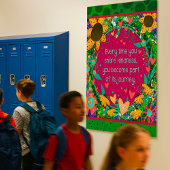 の優インスパイアしさ引用文教室のインスピリチュアル ポスター